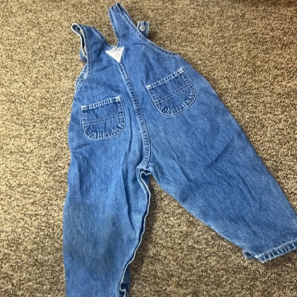 10/$50 VINTAGE OSHKOSH B GOSH OVERALL 💯 COTTON SIZE KIDS 12 MONS